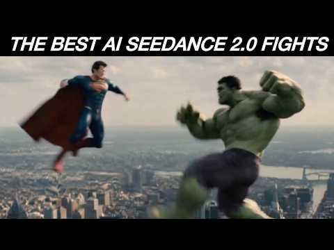 The Best AI Fights (Seedance 2.0 Compilation)