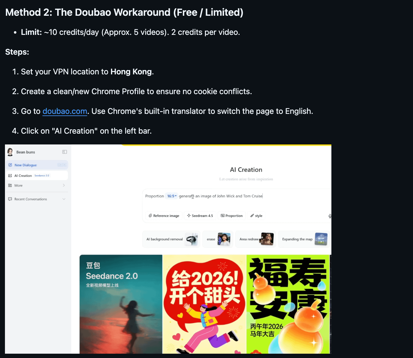 Original image for Finally! This Awesome GitHub Repo Includes Step by Step Tutorial on How to Access Seedance 2.0! No Chinese Phone Number Required!