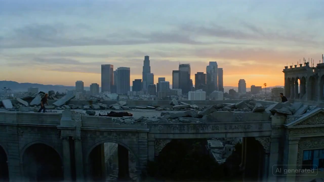 Original image for Seedance 2.0 generated a full cinematic fight scene from a 2-line prompt. Hollywood should be nervous