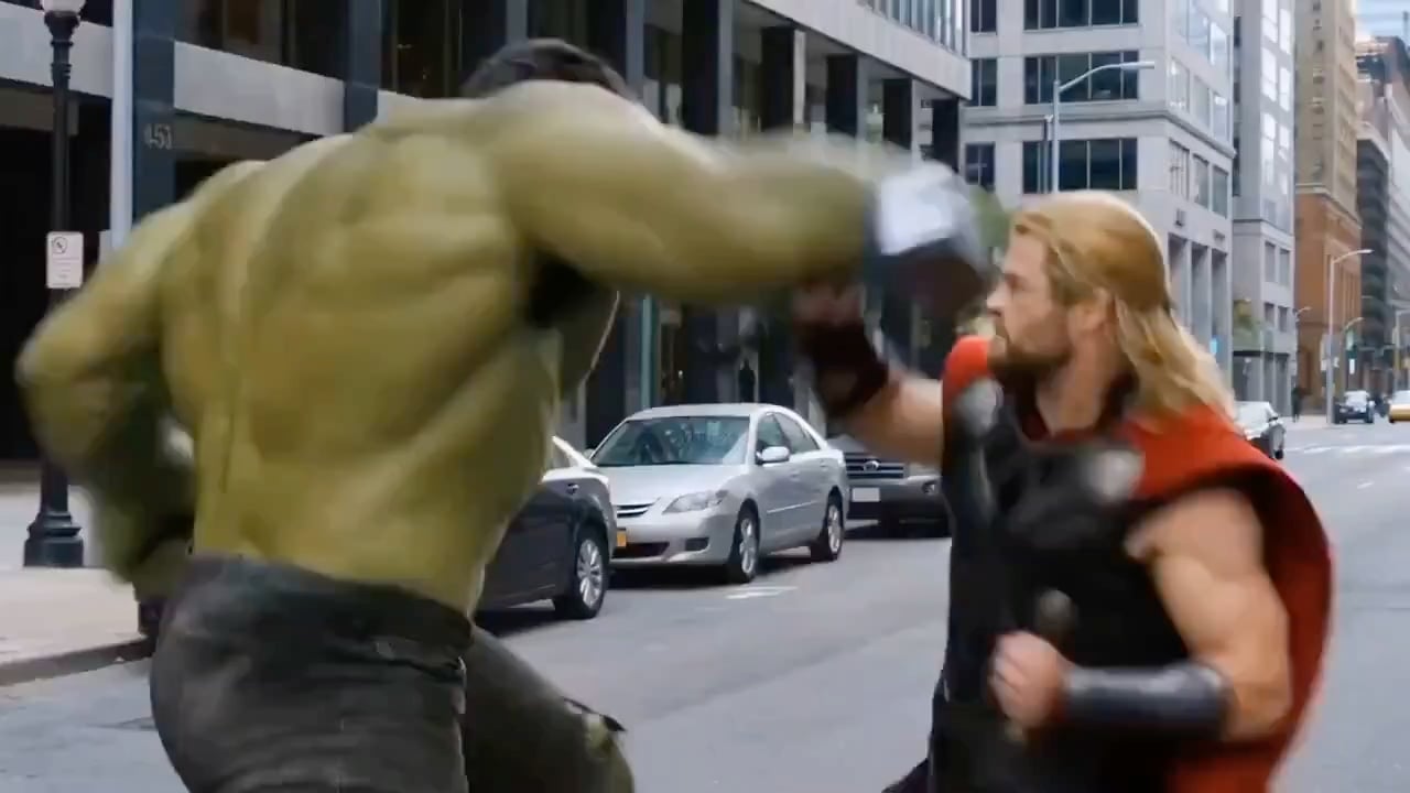 Original image for Hulk vs Thor — and this entire fight was generated by Seedance 2.0