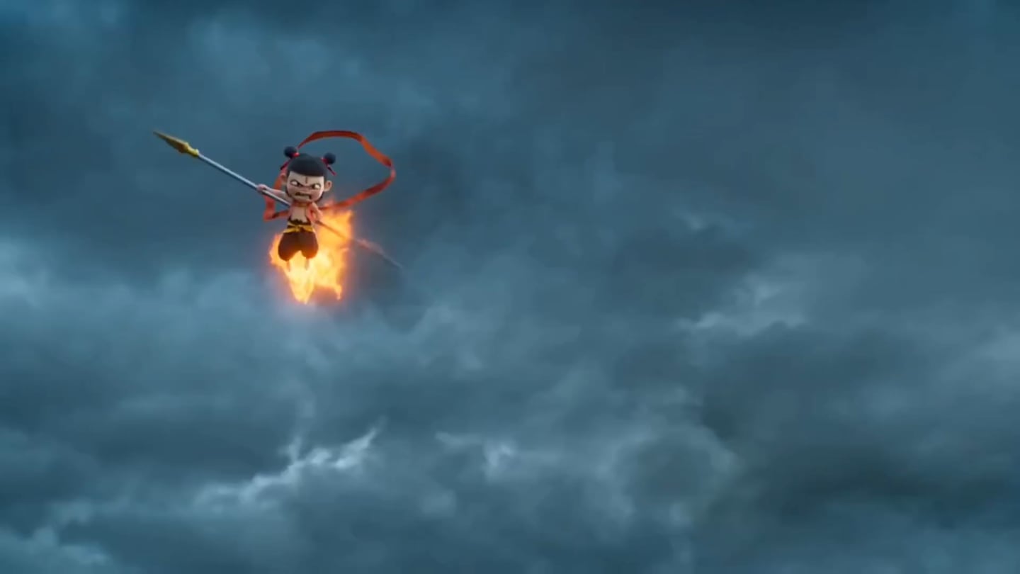 Nezha vs Ao bing created using seedance 2 with native audio support