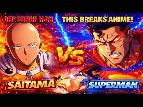 One Punch Man: Saitama Vs. Superman - The Ultimate What-If! (Seedance 2.0 🔥😱)
